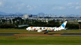 全日空(ANA) B767-300「ゆめジェット」＠仙台空港