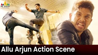 Allu Arjun Action Scenes Back to Back Vol 2 | Iddarammayilatho | Telugu Movie Scenes@SriBalajiMovies