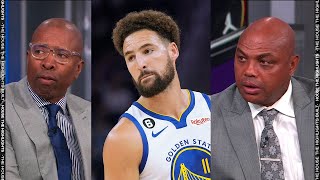 Inside the NBA react to Klay Thompson EJECTION - Warriors vs Suns | October 25, 2022