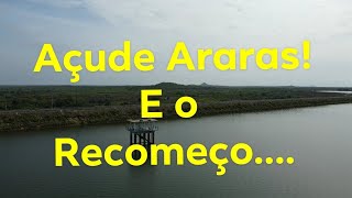 Açude Araras 2025 e o recomeço! Novamente meu drone voa sobre o Açude Araras!