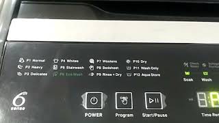 Whirlpool fully automatic washing machine Demo#Top load# Whitemagic premier# 7.0kg# 5star