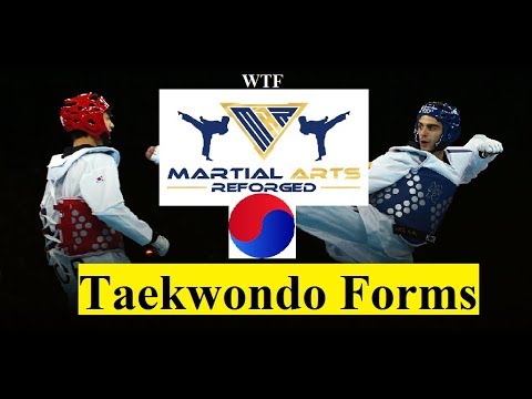 Taekwondo Forms (WTF)Taegeuk 1, Il Jang - YouTube