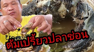 ต้มส้มปลาค่อใหญ่ใส่บักกอกเนื้อหวานจ๋วยๆแซ่บคัก#บ่าวแดก Channel