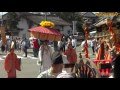 宮地嶽神社秋季大祭 2016　御神幸行列『お上り』 祭王 megumi　華やかな平安絵巻　福岡県福津市宮司元町　光の道