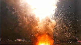 FIREWORKS ST. MARY'S FORANE CHURCH CHALAKUDY FESTIVAL 2025