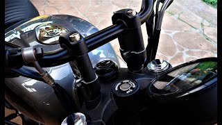 Royal Enfield Hunter 350 - HandleBar Risers Installation!