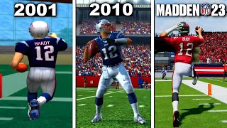 Scoring a Touchdown with TOM BRADY on EVERY Madden of his ENTIRE Career!