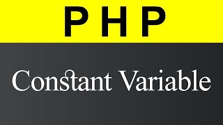 PHP Constant Variable Tutorial in Hindi / Urdu|2021