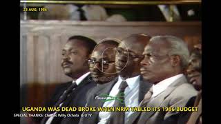 PROF MULEMA UNVEILS NRM’S FIRST BUDGET IN 1986 -  PART 2