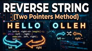 Reverse a String Using Two Pointers | Easy Coding Interview Question