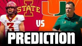 Miami Hurricanes vs Iowa State Bowl - Preview \u0026  * PREDICTION *