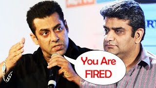 Salman Khan FIRES CEO Of SKF Films Amar Butala