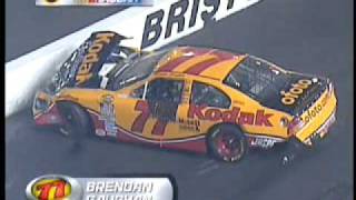 2004 Sharpie 500 - Craven and Rudd Crash