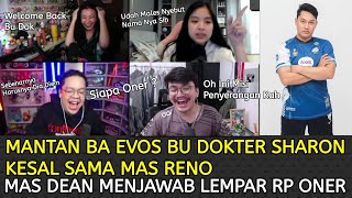 MANTAN BA EVOS SHARON KESEL SAMA MAS RENO !! DEANKT MENJAWAB LEMPAR RP ONER