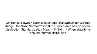 Feature Scaling Explained | Normalization vs Standardization in Machine Learning