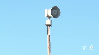 Maintenance, testing of SLO County emergency sirens to start Monday