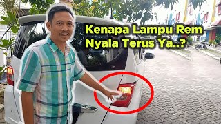 Cara Mengatasi Lampu Rem Nyala Terus - Honda Freed