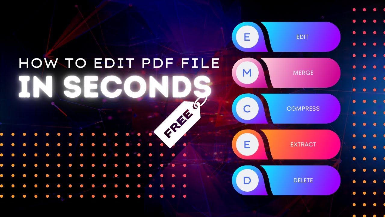 How To Edit Pdf File For Free I Pdf File Editing I Online Pdf Editor I ...