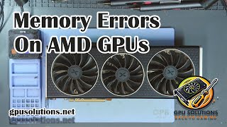 How to identify and fix memory errors on AMD GPUs - XFX RX 6900XT