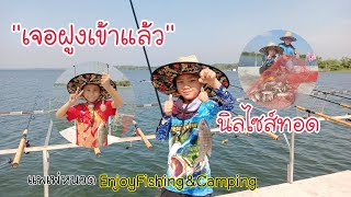 ตกปลาหน้าดิน เจอฝูงเข้าแล้ววัดกระจาย อ่างเก็บน้ำหนองปลาไหล แพเพ่หนวดEnjoyFishing\u0026Camping