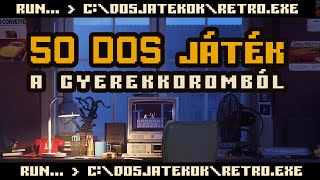 50 imádott DOS játék a gyerekkoromból | RETRO.EXE