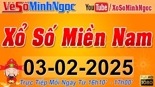 XSMN Minh Ngọc - Trực tiếp Xổ Số Miền Nam - KQXS Miền Nam ngày 03/02/2025, KQXS Hôm Nay, XSTT, XSKT