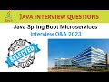 Java Spring Boot Microservice Coding Interview Question and Answer for experience & fresher 2023