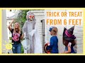 SOCIAL DISTANCE TRICK OR TREATING!!