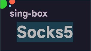 使用 sing-box 在 Linux Ubuntu 服务器下 搭建 socks5 代理 无用户名密码认证