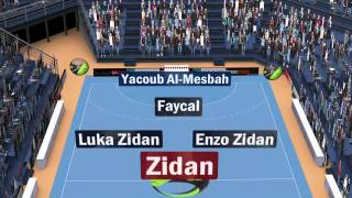 الروضان 2015 مباراة زيدان كامله Zinden Zidane full match at Al Roudan tournament kuwait