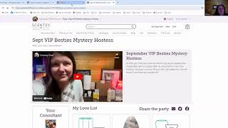 Placing Scentsy Orders