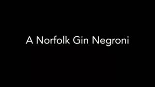 Norfolk Gin Negroni