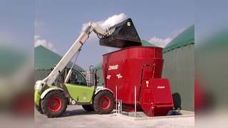 Biogas - stationary mixer feeder - TRIOLIET