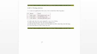 Python Module 05-03 Lab 5-1 Starter