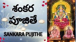 Sankara Pujithe with notation ||శంకర పూజితే||saramati raga,Eka thalam.