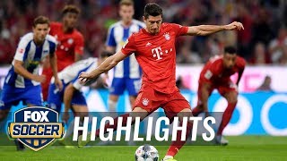 Bayern Munich vs. Hertha BSC Berlin | 2019 Bundesliga Highlights