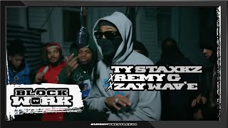 Ty Staxkz x Remy G x Zay Wav'e - No Mention (Blockworktv Performance)