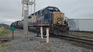 CSXT L730.30 at Valdosta, GA (February 3, 2025) [Valdosta Local] {1339}