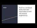 RxJs - Overview and setup