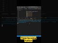 Making Timer by using Python #timer #using #python #programming #learning #hub #coding