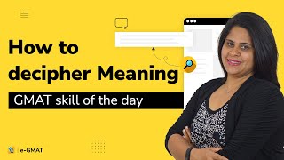 GMAT SC | Meaning | Complex Sentences | How to decipher meaning