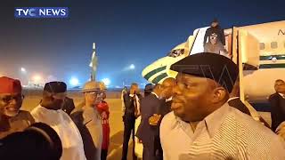 BREAKING | Pres. Tinubu Returns To Nigeria After Private Visit To France