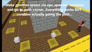 Source SDK- NPC moving after spawning ISSUE