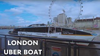 Uber Boat London Tour and Guide | How to get on the Uber Boat London [4K]