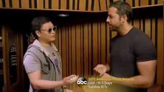 David Blaine Card Trick with PSY