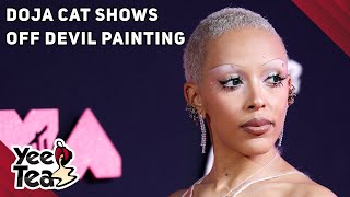 Doja Cat Shows Off Devil Painting To She Made For Fans + More