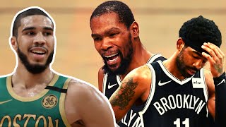 Boston Celtics SWEEP The Brooklyn Nets Out Of The NBA Playoffs | EMBARASSING For Kevin Durant, Kyrie