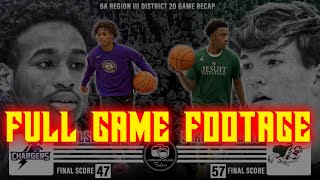 FULL GAME | 6A Region III District 20 | Fulshear HS vs Strake Jesuit HS