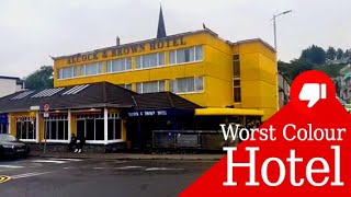 Worst Colour Hotel In Ireland - Alcock \u0026 Brown in Clifden