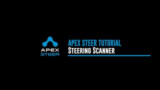 Unity Tutorial Apex Steer Steering Scanner